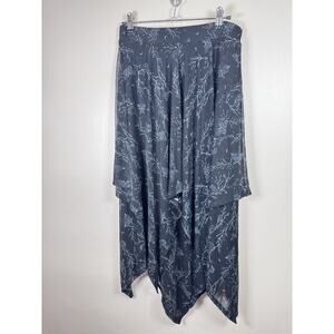 Cosmic Aura Hot Topic Midi Mesh Skirt Moths Tiered Whimsigoth Fairy Witchy S